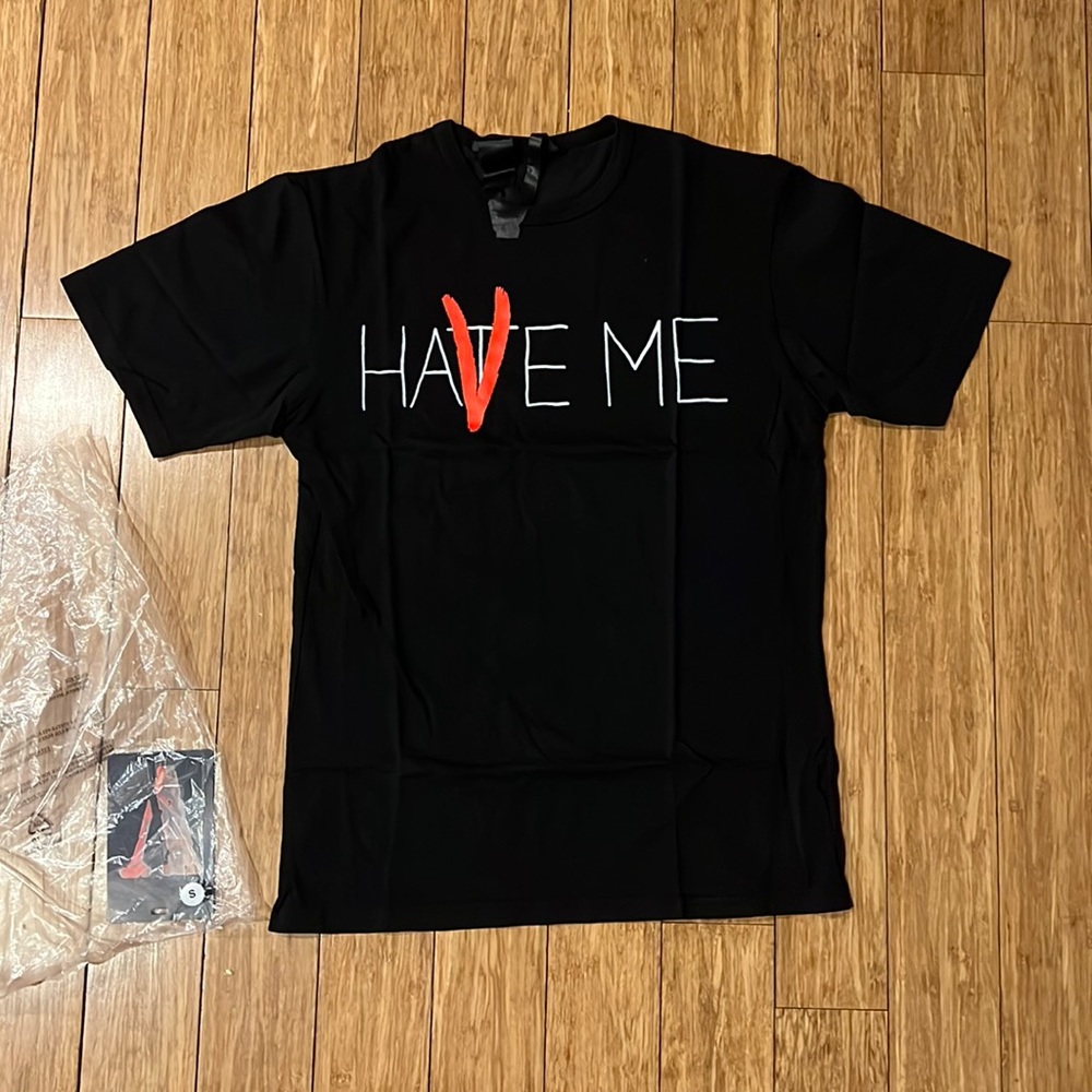 Vlone Hate Me Have Me T-Shirt - Black